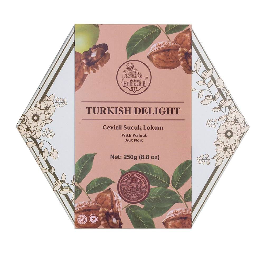 【Nikmatussholikah696】 Haci Bekir Exclusive Turkish Delight with Walnut – Aladdin