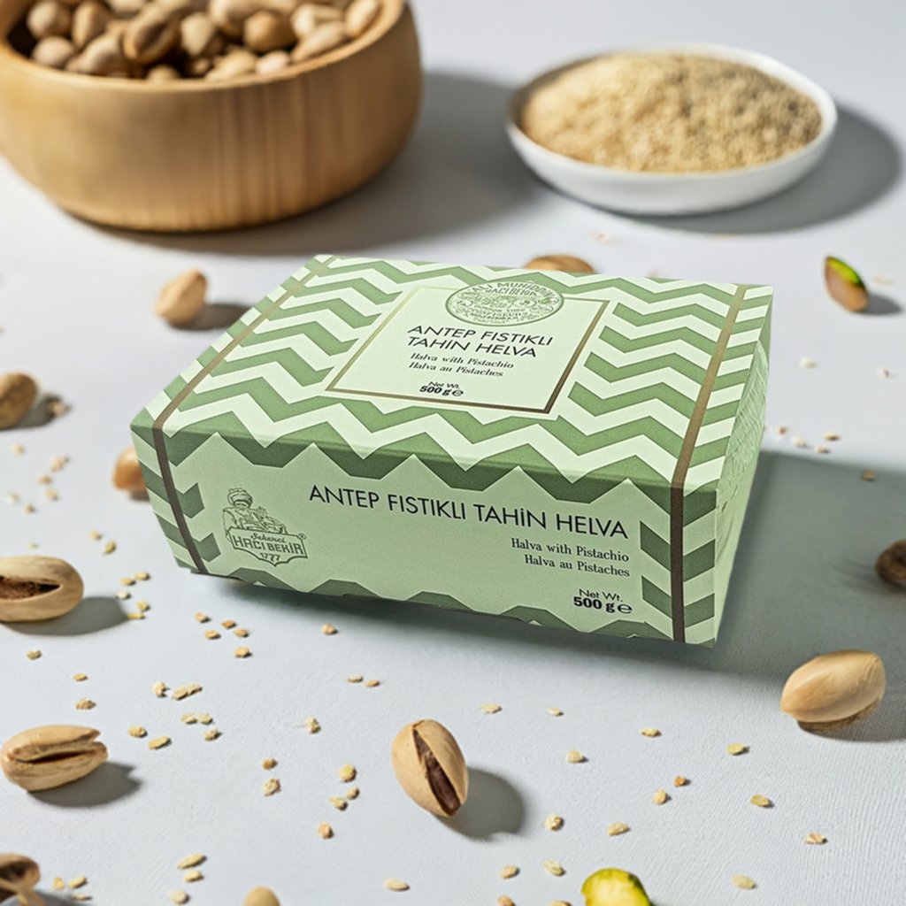 Haci Bekir Halva with Pistachio - Gluten-Free and Vegan – Aladdin