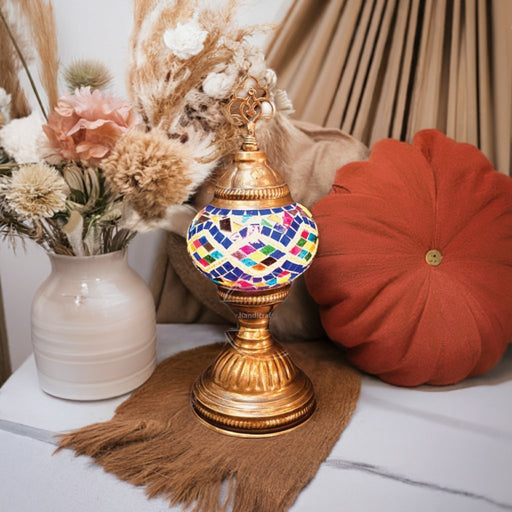 HND Handicraft | Handmade Mosaic Desk Lamp HND Handicraft Lamps