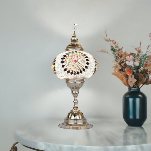 HND Handicraft | Handmade Multi Color Turkish Moroccan Mosaic Lamp