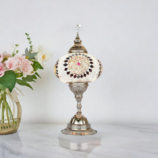HND Handicraft | Handmade Multi Color Turkish Moroccan Mosaic Lamp