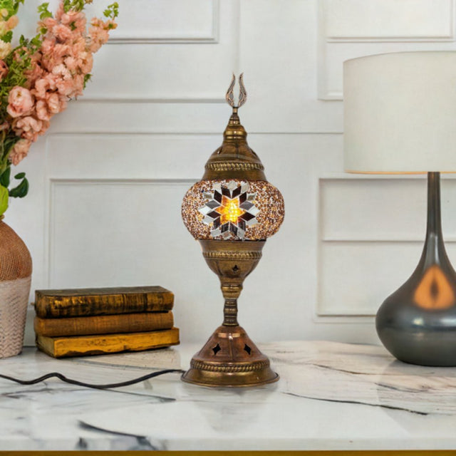 HND Handicraft | Handmade Turkish - Moroccan Mosaic Table Lamp