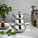 Karaca 3D Induction Base Midi Tea Set Karaca Coffee & Tea Pots