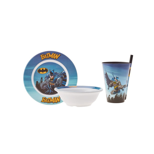 Karaca Batman 3-Piece Food Set with Cups Karaca Plate Set