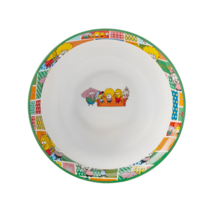 Karaca Colorful Porcelain Kids' Dinner Set Karaca Plate Set
