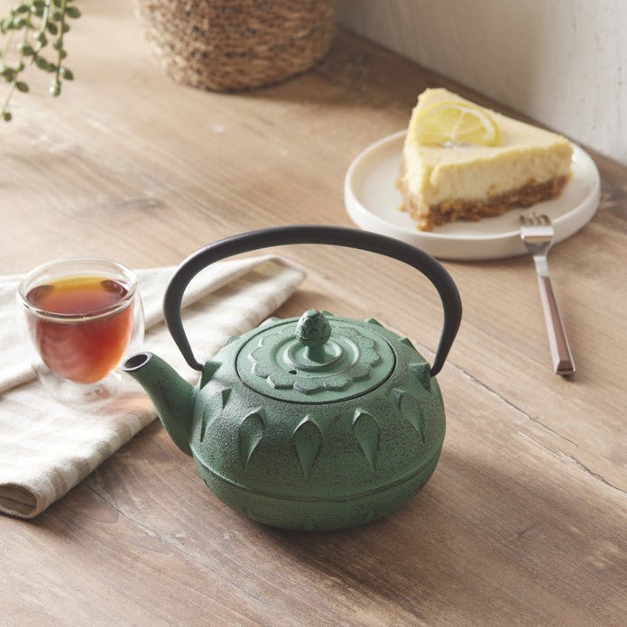 Karaca Greenish Cast Iron Teapot