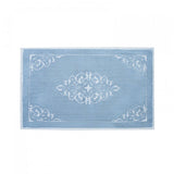 Karaca Home Milly Blue 2-Piece Doormat Set