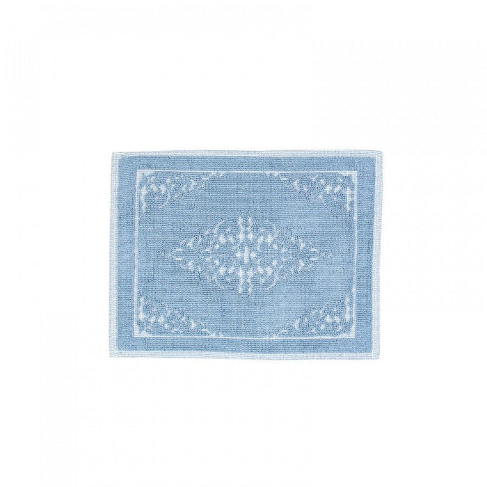 Karaca Home Milly Blue 2-Piece Doormat Set