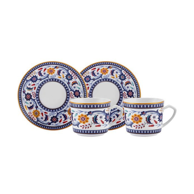 Karaca Linden 2-Person Coffee Cup Set