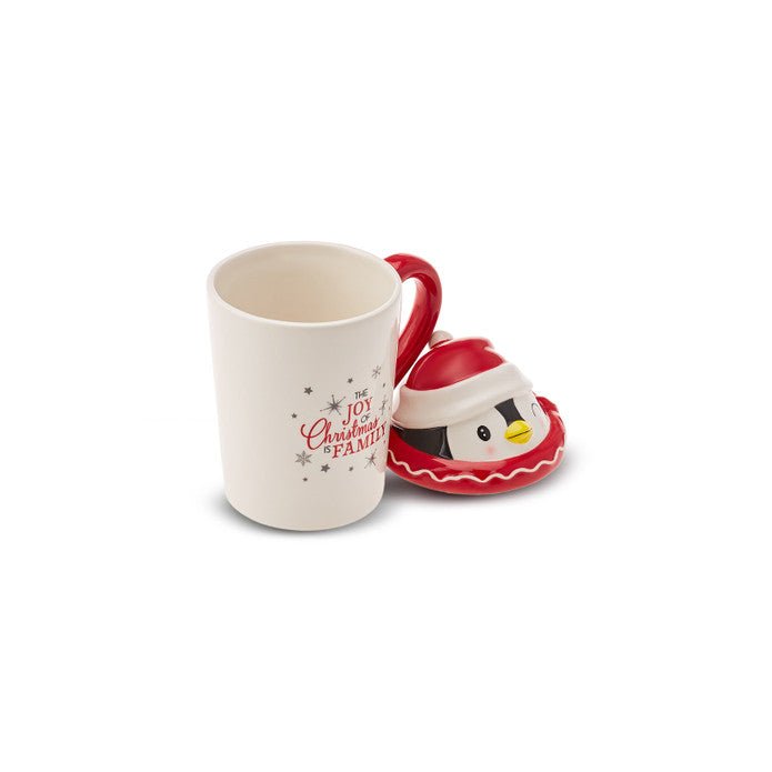 Karaca New Year Penguin Lid Mug