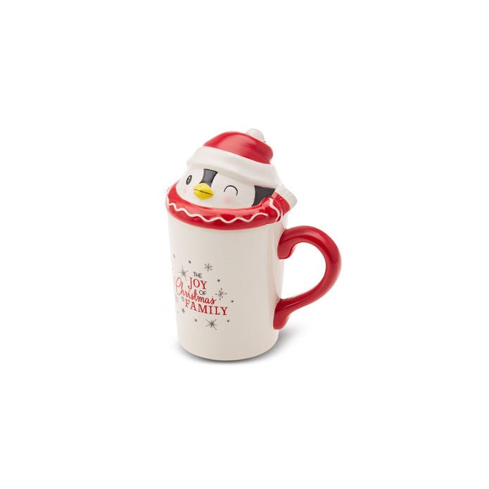 Karaca New Year Penguin Lid Mug