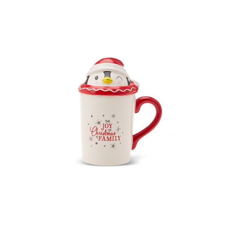 Karaca New Year Penguin Lid Mug