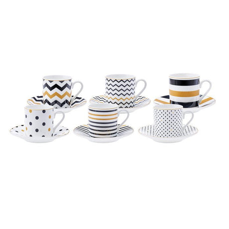 Karaca Nossa 6-Person Coffee Cup Set