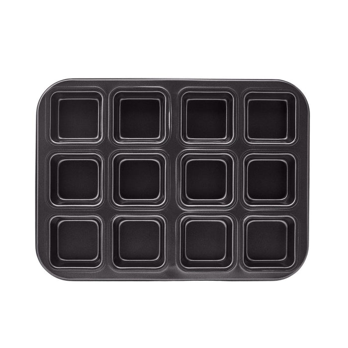 Karaca Square Brownie 12-Cavity Cake Mold Karaca Bakeware Sets, Baking & Cookie Sheets, Bread Pans & Molds, Broiling Pans, Cake Pans & Molds