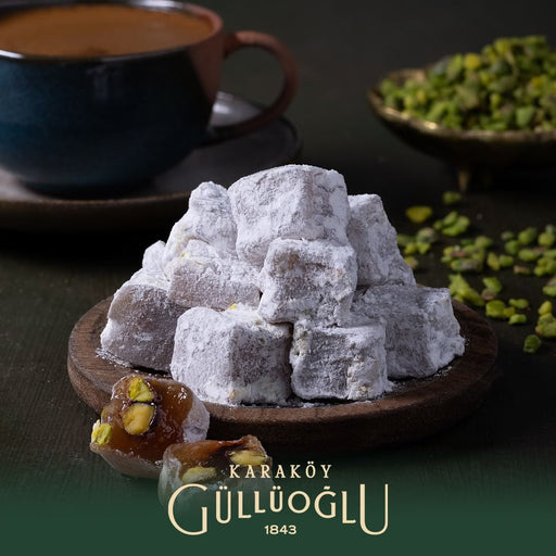 Karakoy Gulluoglu | Double Roasted Turkish Delight with Pistachio