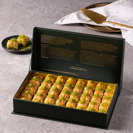 Karakoy Gulluoglu | Lasting Pistachio Baklava in a Special Gift Box Karakoy Gulluoglu Turkish Baklava