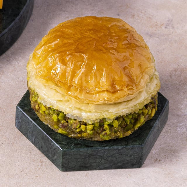 Karakoy Gulluoglu | Pistachio Baklava Burger