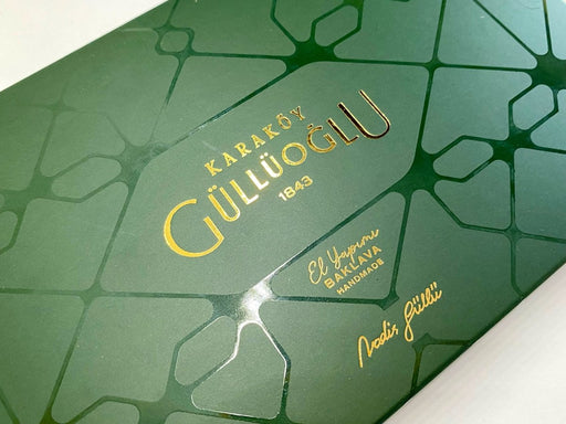 Karakoy Gulluoglu | Premium Baklava with Walnuts Gift Box Karakoy Gulluoglu Turkish Baklava