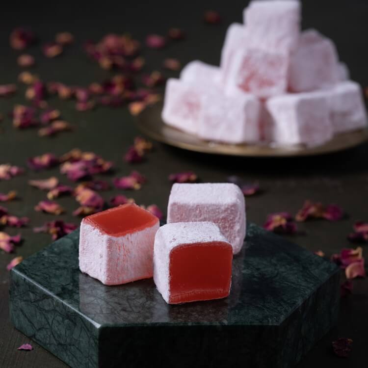 Karakoy Gulluoglu | Turkish Delight with Rose, Gum, Orange