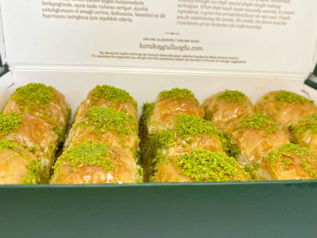 Karakoy Gulluoglu | Turkish Lasting Baklava with Pistachio