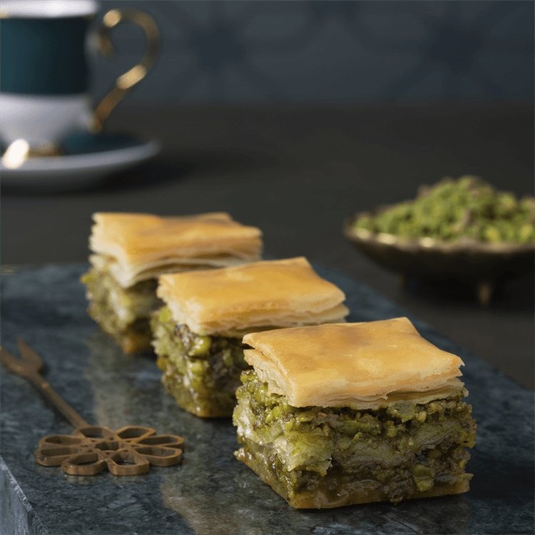 Karakoy Gulluoglu | Turkish Pistachio Baklava (Gluten-free)