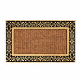 Kashmiri Rug with Rubber-Edged Coco Doormat