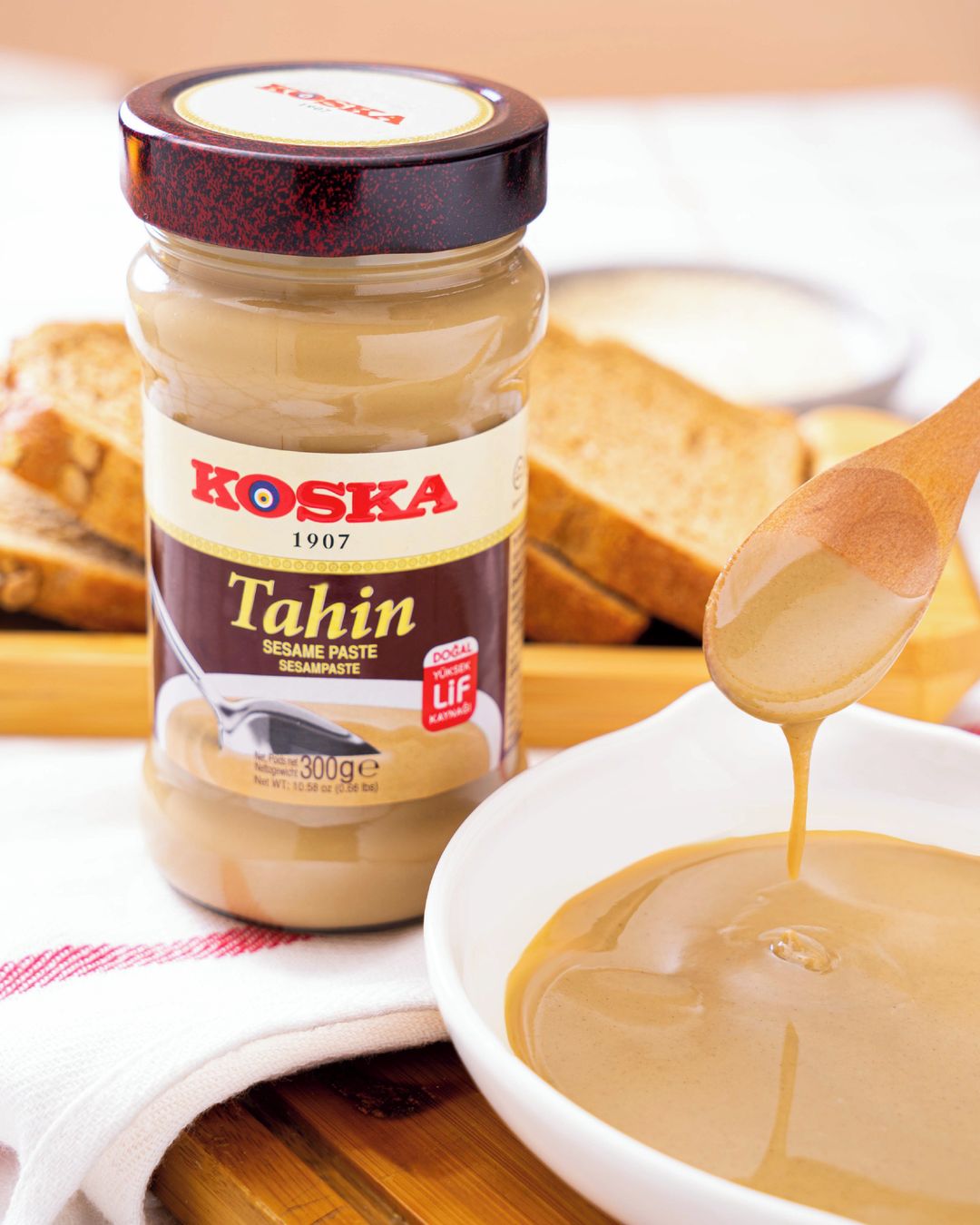 Koska | Extra Traditional Tahini 300gr - TryAladdin Koska | Extra Traditional Tahini 300gr - TryAladdin