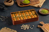 Koskeroglu | Antep Wrap Baklava with Pistachio in Gift Metal Box