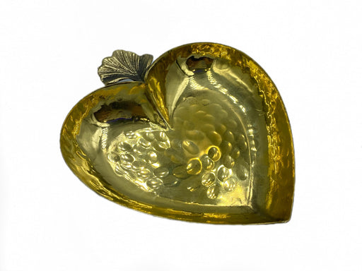 Lavina | Copper Heart Shaped Bowl Gold Color (13 cm) Lavina Candy Bowl