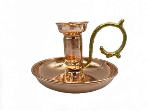 Lavina | Copper Traditional Candle Holder Copper Gold (9 cm)