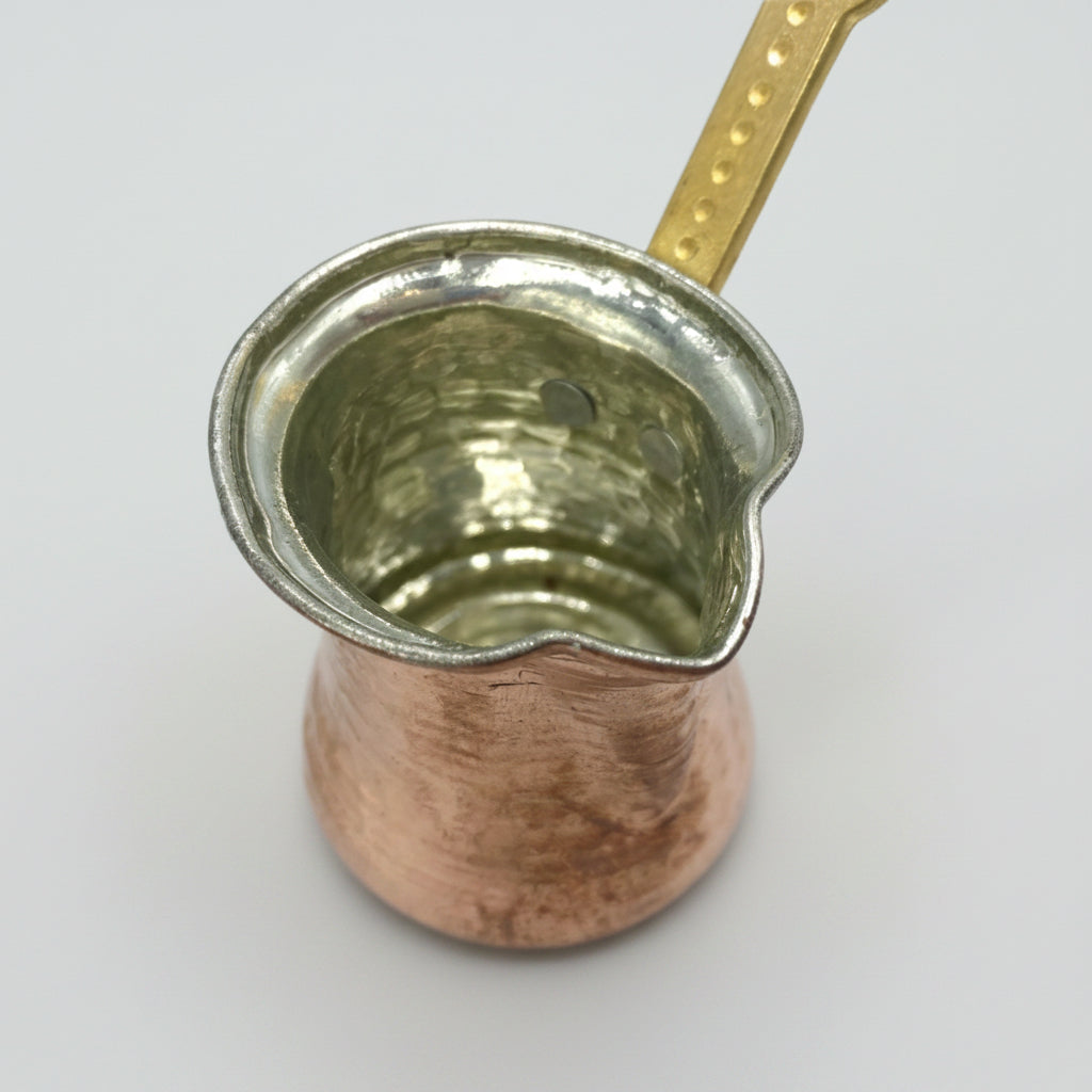 Lavina | Copper Turkish Coffee Pot (8.5 cm) - TryAladdin