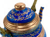 Lavina | Copper Turkish Teapot with Erzincan Design