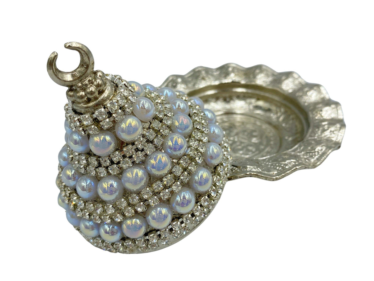 Lavina | Mini Bowl with Lid for Delight/Candy Pearl Design