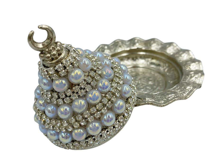 Lavina | Mini Bowl with Lid for Delight/Candy Pearl Design
