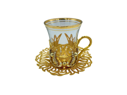 Lavina | Turkish Tea Cup Ottoman Style Lavina Tea Cups