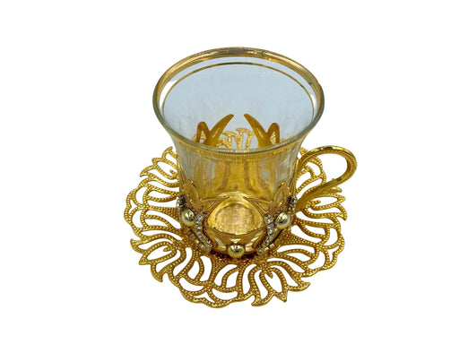 Lavina | Turkish Tea Cup Ottoman Style Lavina Tea Cups
