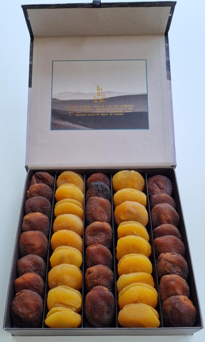 Luvian | Premium Gift Box of Mixed Dried Apricot (with Nuts inside)