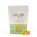 Melodi - White Chocolate Covered Colored Strawberry Dragee - 80 Grams