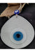 Mixperi | Blue Event Beaded Silver Gray Color Drop Pattern Handmade Wall Ornament Mixperi Islamic, Pillow Case Set, Clock, Spiritual, Candle Set, Rug, Vase, Door Mats, Wall Ornaments