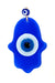 Mixperi | Blue Hand Shape Glass Nazar Beaded Wall Ornament Mixperi Islamic, Pillow Case Set, Clock, Spiritual, Candle Set, Rug, Vase, Door Mats, Wall Ornaments