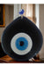 Mixperi | Blue Nazar Beaded Black Color Nazar Bead Drop Pattern Handmade Wall Ornament