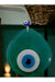 Mixperi | Blue Nazar Beaded Green Color Drop Pattern Handmade Wall Ornament Mixperi Islamic, Pillow Case Set, Clock, Spiritual, Candle Set, Rug, Vase, Door Mats, Wall Ornaments