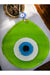 Mixperi | Blue Nazar Beaded Green Drop Pattern Wall Ornament Mixperi Islamic, Pillow Case Set, Clock, Spiritual, Candle Set, Rug, Vase, Door Mats, Wall Ornaments