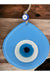 Mixperi | Blue Nazar Beaded Light Blue Color Drop Pattern Handmade Wall Ornament Mixperi Islamic, Pillow Case Set, Clock, Spiritual, Candle Set, Rug, Vase, Door Mats, Wall Ornaments