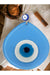 Mixperi | Blue Nazar Beaded Light Blue Color Drop Pattern Handmade Wall Ornament