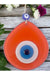 Mixperi | Blue Nazar Beaded Orange Color Nazar Bead Drop Pattern Mixperi Islamic, Pillow Case Set, Clock, Spiritual, Candle Set, Rug, Vase, Door Mats, Wall Ornaments