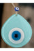 Mixperi | Blue Nazar Beaded Turquoise Color Drop Pattern Handmade Wall Ornament
