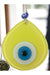 Mixperi | Blue Nazar Beads Yellow Color Drop Pattern Handmade Wall Ornament