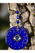 Mixperi | Blue Star Embroidered Eye Model Wall Ornament Nazar Bead Mixperi Islamic, Pillow Case Set, Clock, Spiritual, Candle Set, Rug, Vase, Door Mats, Wall Ornaments