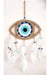 Mixperi | Eye Model Nazar Bead Motif Bird Furry Handmade Wall Ornament